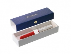 2157260, 2100404 Waterman Embleme Перьевая ручка  RED CT перо тонко (F) в подарочной коробке