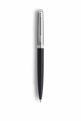 2146586cover2 Waterman Hemisphere Подарочный набор Шариковая ручка   Entry Point Stainless Steel with Black Lacquer с чехлом на молнии