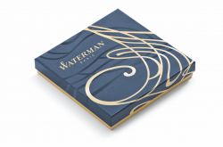 S0920370cover3 Waterman Hemisphere Подарочный набор: Oрганайзер и Шариковая ручка, цвет: GT, стержень: Mblue