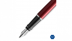 2093651 Waterman Expert Перьевая ручка  " Dark Red Lacquer CT Black", перо: M, цвет чернил: blue.