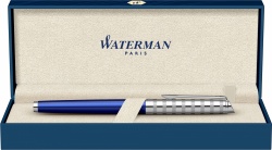 2117784 Waterman Hemisphere Ручка перьевая   French riviera Deluxe BLU LOUNGE в подарочной коробке