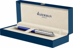 2117788 Waterman Hemisphere Шариковая ручка   French riviera Deluxe BLU LOUNGE в подарочной коробке