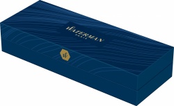 2119260 Waterman Expert Шариковая ручка Gold, цвет чернил Mblue,  в подарочной упаковке