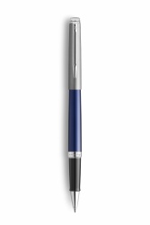 2146618 Waterman Hemisphere Ручка-роллер   Entry Point Stainless Steel with Blue Lacquer в подарочной упаковке