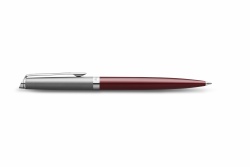 2146626 Waterman Hemisphere Шариковая ручка   Entry Point Stainless Steel Red в подарочной упаковке