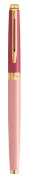 2179898 Waterman Hemisphere Ручка роллер   Colour Blocking Pink GT, стержень: F, цвет: Black, в подарочной упаковке