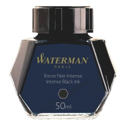 S0110710 Waterman Комплектующие Флакон с чернилами для перьевой ручки, цвет:  Black