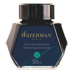 S0110770 Waterman Комплектующие Флакон с чернилами для перьевой ручки, цвет: Green