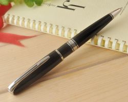 S0701060 Waterman Charleston Шариковая ручка, цвет: Black/CT, стержень: Mblue