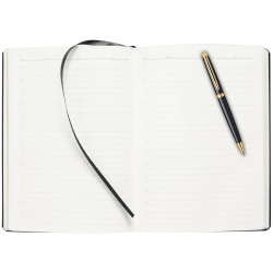 S09211105.300670 Waterman Hemisphere Подарочный набор:Шариковая ручка   Mars  Black GT и Ежедневник  недатированный черный золотой срез