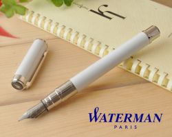 S0944560 Waterman Perspective Перьевая ручка, цвет: White CT, перо: F