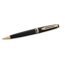 S0701280, S0951700 Waterman Expert Шариковая ручка, цвет: Black Laque GT, стержень: Mblue