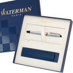 S0951940 Waterman Expert Перьевая ручка   3, цвет: Stainless Steel GT, перо: F