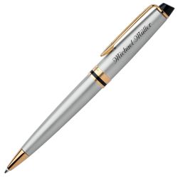 S0952000 Waterman Expert Шариковая ручка   3, цвет: Stainless Steel GT, стержень: Mblue