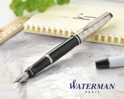 S0952300 Waterman Expert Перьевая ручка   3 DeLuxe, цвет:  Black CT, перо: F