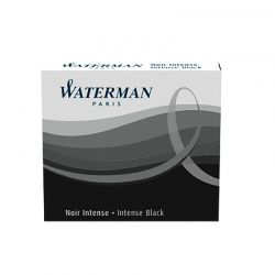 S0110940 Waterman Комплектующие Чернила в картридже  Black MINI  (в упаковке 6 картриджей)