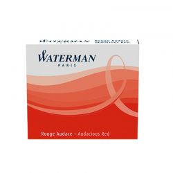 S0110970 Waterman Комплектующие Чернила в картридже З/ч.  Ink cartridge Red