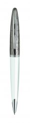 S0944680 Waterman Carene Шариковая ручка, цвет: Contemporary white ST, стержень: Mblue