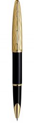 S0909790 Waterman Carene Ручка-роллер   Essential, цвет: Black GT, стержень: Fblack