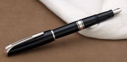 S0701030 Waterman Charleston Перьевая ручка, цвет: Black/CT, перо: F (13011 F)
