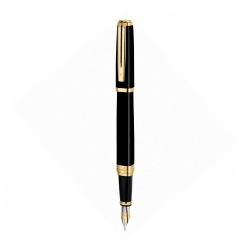 S0636780, S0636790 Waterman Exception Перьевая ручка, цвет: Ideal Black/GT, перо: M (FM)