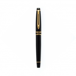 S0951680 Waterman Expert Ручка-роллер   3, цвет: Black Laque GT, стержень: Fblk