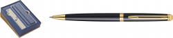 S0920670CoverNew Waterman Hemisphere Подарочный набор с чехлом и шариковой ручкой    Mars цвет: Black GT